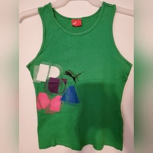 Puma Vibrant Green Tank Top